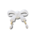 Bow and Pearl Dangle