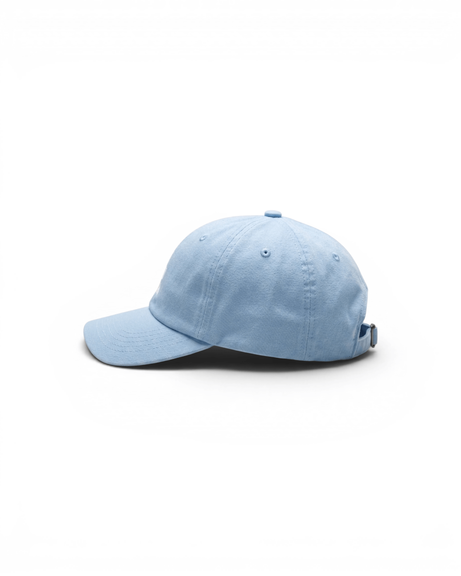 Signature Embroidered Dad Hat - Light Blue