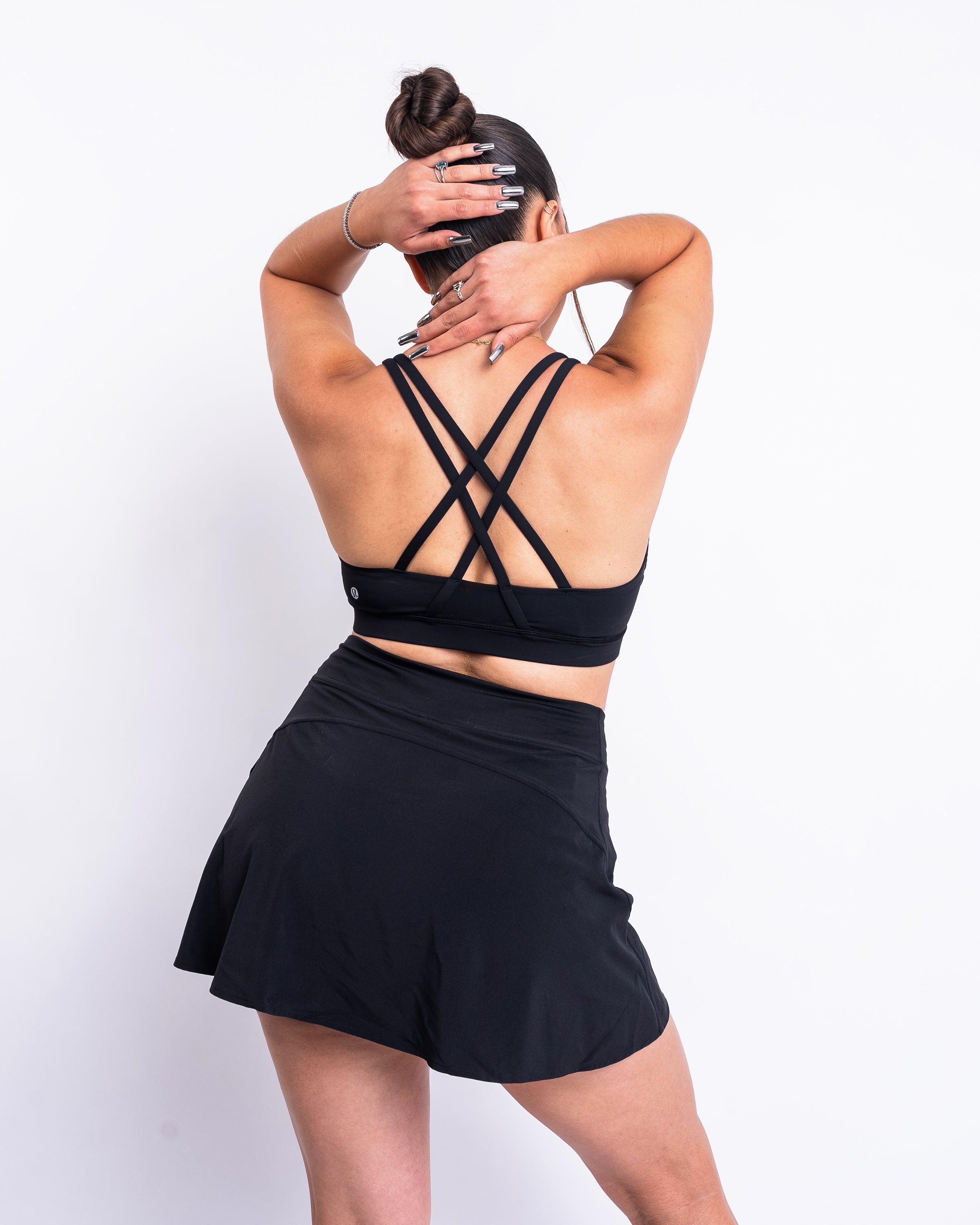 Lightweight High-Rise Tennis Skirt: lululemon & Be A Good Person - Black